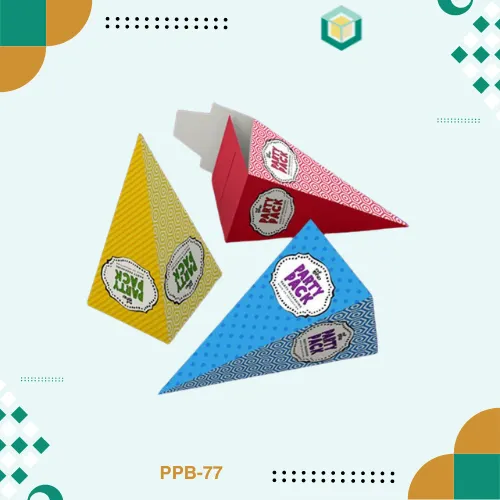 Custom Pyramid Packaging Boxes